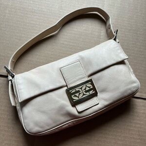 Fendi leather baguette